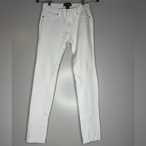 White low rise legging pants (Medium)